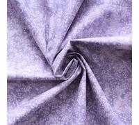 Fat Quarter 100% Quilting Cotton Mottled Floral Blender Fabric Backing Fabric Blender Material Quilting Patchwork Dressmaking (Lilac)