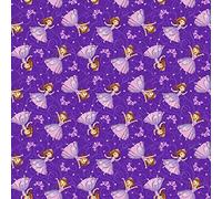 Fat Quarter Disney Sofia The First & Crowns Allover 100% Cotton Quilting Fabric