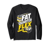Fat Quarter Flex Quilting Fabric Long Sleeve T-Shirt