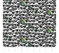 Fat Quarter Looney Tunes Retro Marvin The Martian Stack Cartoon 100% Cotton Quilting Fabric