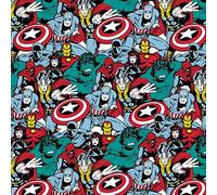 Fat Quarter Marvel Comics Hero Pop Power 100% Cotton Quilting Fabric