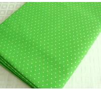 FAT QUARTER OFLIME GREEN WHITE SMALL PINSPOT POLYCOTTON POPLIN FABRIC **FREE UK POST** 2mm SPOTS JAPANESE QKT 4000 POLY COTTON MATERIAL GREEN WHITE COLOUR COLOR DRESSMAKING SHIRTS CLOTHES CRAFTS LIME GREEN WITH WHITE MINI POLKA DOTS