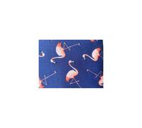 Fat Quarter Pink Flamingos On Navy Sevenberry 100% Cotton Quilting Fabric