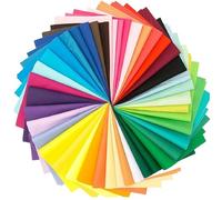 Fat Quarters Fabric Bundles，50 PCS 10x10cm Cotton Fabric Squares, Maslasee Assorted Precut Quilting & Patchwork Bundle for Sewing, Crafting and Embroidery Fabric