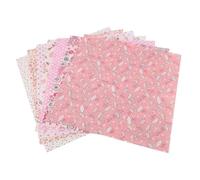 Fat Quarters Fabric Bundles, 7Pcs Cotton Fabric Bundles for Quilting Sewing Squares Pack for Sewing Precut DIY Sheets for Craft Patchwork(50 * 50cm)
