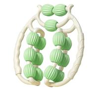 Fat Roller Leg Lipedema Massager Calf Thigh Massager Leg Ring Roller Round Leg Clamp Leg Roller Yoga Set for Full Body Use (Light Green, 24 x 26.5 cm)