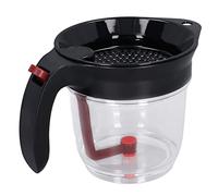 Fat Separator with Bottom Release,1L Gravy Fat Separator Jug Gravy Separator & Fat Separator Cup,Oil Strainer, Degreasing Cup Grease Strainer for Cooking Gravy Soups Stew