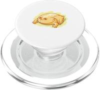 Fat Toad Minimalist Frog Amphibian Biology Animal Wildlife PopSockets PopGrip for MagSafe