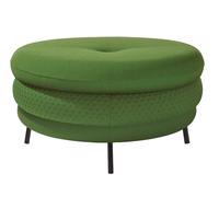 Fat Tom Pouf Lounge - Stool Richard with Legs Lampert Green - LAMPERT_ FAT TOM POUF MIT BEINE GRUEN
