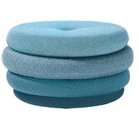 Fat Tom Pouf Lounge - Stool without Legs Richard Lampert Blue - LAMPERT_FAT TOM POUF OHNE BEINE BLAU