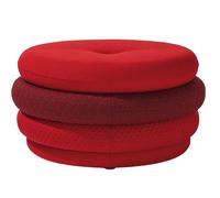 Fat Tom Pouf Lounge - Stool without Legs Richard Lampert - LAMPERT_FAT TOM POUF OHNE BEINE ROT