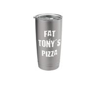 Fat Tony's Pizza Stainless Steel Insulated Tumbler