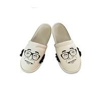 Fat Uncle Danny DeFeetos | HIlarious Realistic Danny Devito Slippers For Gifts, beige, 12 X-Wide