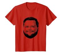Fat Vance Baby JD Vance Meme Che Guevara T-Shirt, Youth, Red, Small