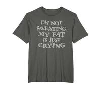 Fat Workout Sweating at the Gym T-Shirt