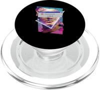 Fatal Error Disconnected Glitch Statue Vaporwave Retro 80s PopSockets PopGrip for MagSafe