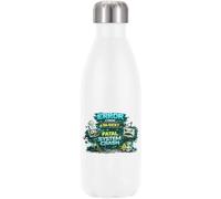 Fatal Error System Crash Alert Vacuum Insulated Thermal Water Bottle White
