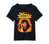 Fatal Portrait T-Shirt, Women's Plus, Black, 5X