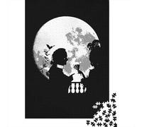 Fatal Silhouette 1000 Piece Jigsaw Puzzle for Adults, 38x26cm/1000pcs, January Puzzle Activity, Relaxing Home Time And A Fresh Start