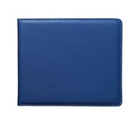 FATASH Disabled Blue Badge Holder with Timer | Durable PU Leather Disability Parking Permit Protector Wallet & Hologram Safe Discreet Cover for Car Windscreen Disable Display Case Blue