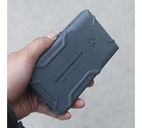 FATBEAR Rugged Shockproof Armor Protective Shell Skin Case Cover for Sony Walkman NW-ZX700 NW-ZX706 NW-ZX707 (Gray)