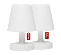 Fatboy Edison the Petit | Set of 2 | LED Table Outdoor Outdoor Night Wireless & USB Rechargeable White Picollo Garden [Energy Efficiency Class A]