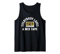 Fatboy Slim Everybody Loves A Mix Tape Tank Top, Men, Black, Small