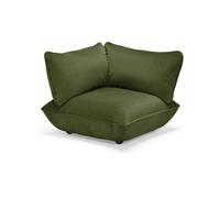 Fatboy Sumo Recycled Velvet Corner Sofa Deep Green