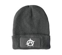 FatCuckoo - Anarchy Sign, Iconic Punk Logo Unisex Winter Thinsulate Beanie Hat
