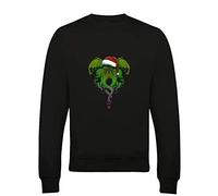 FatCuckoo Cthulhu's Bad Tidings- HP Christmas- Sweatshirt Jumper Black