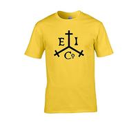 FatCuckoo East India Company Logo - British Empire Historical Logo Men's Tshirt Yellow