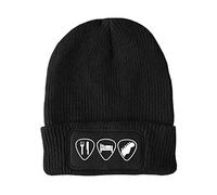 FatCuckoo - Eat Sleep Guitar Unisex Winter Thinsulate Beanie Hat Black