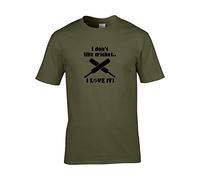 FatCuckoo I Don't Like Cricket I Love It! - Sporting Men's T-Shirt from Green