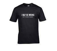 FatCuckoo I May BE Wrong- But Its Highly Unlikely- Boy's Youth T-Shirt Black