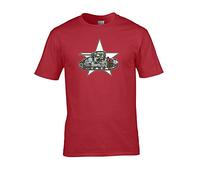 FatCuckoo M4 Sherman Tank- US Military World War Two WW2 Medium Tank- Men's T-Shirt from