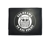 FatCuckoo NIGHT OWL. Up All Night. Northern Soul Iconic Logo Men's Leather Wallet from