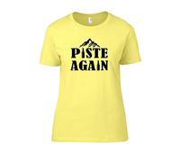 FatCuckoo Piste Again- Funny Apres Ski Skiing Holiday- Women's T-Shirt