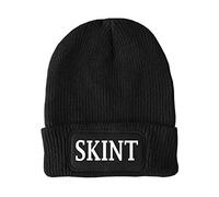 FatCuckoo - Skint, Poor Man's Unisex Winter Thinsulate Beanie Hat Black
