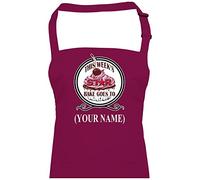 FatCuckoo THIS WEEKS STAR BAKE GOES TO- EMAIL THE NAME YOU WANT- Personalised unisex apron