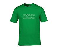 FatCuckoo- Thought Criminal- Big Brother 1984 Design- Men's T-Shirt Lime