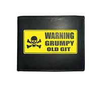 FatCuckoo WARNING- GRUMPY OLD GIT- Old Man's Leather WalletFrom