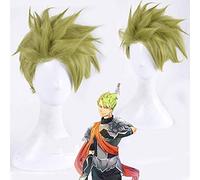 Fate/apocrypha Fate/grand Order Achilles Dark Green Synthetic Hair Halloween Party Cosplay Wig