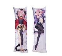 Fate Apocrypha Rider Astolfo Cushion Cover Pillow Case Peach Skin 150x50cm (59in x 19.6in) Pillowcase
