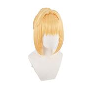 Fate/EXTRA Nero Wig Fate Grand Order Cosplay Wig Synthetic Blonde Heat Resistant Hair Fate Stay Night Cosplay Hair