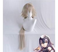 Fate/Grand Orde Fgo Jeanne D Arc Alter Joan Of Arc Wig Cosplay Silver Gray Heat Resistant Synthetic Hair Role Play Costume Wigs Mz-A-122