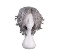 Fate Grand Order Avenger Monte Cristo Edmond Dantes Short Curly Wig Cosplay Costume Fate Apocrypha Heat Resistant Hair Men Wigs