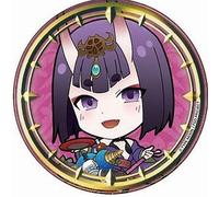 Fate/Grand Order Charamyu Pearl Paper Tin Badge Assassin/Drinking Cup