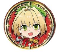 Fate/Grand Order Charamyu Pearl Paper Tin Badge Saber/Nero Claudius