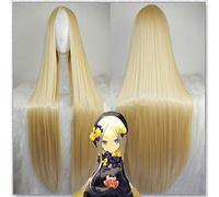 Fate/Grand Order FGO Cosplay Wig Abigail Williams Cosplay Wig Long Yellow Halloween Carnival Costume Wigs KUZW021B