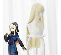 Fate Grand Order FGO Reines Archisorte 80cm Straight Blonde Lord El-Melloi II-sei No Jikenbo Hair Cosplay +Free Wig Cap